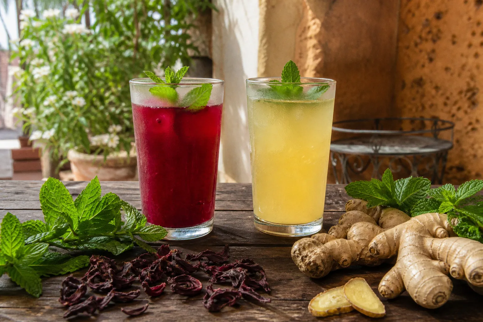 Bissap menthe ou gingembre : le duel de la recette africaine
